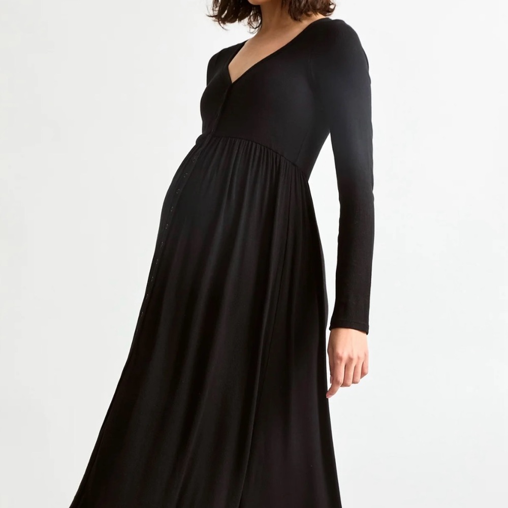 The Softest Rib Nursing Dress. Sz 0. GUC